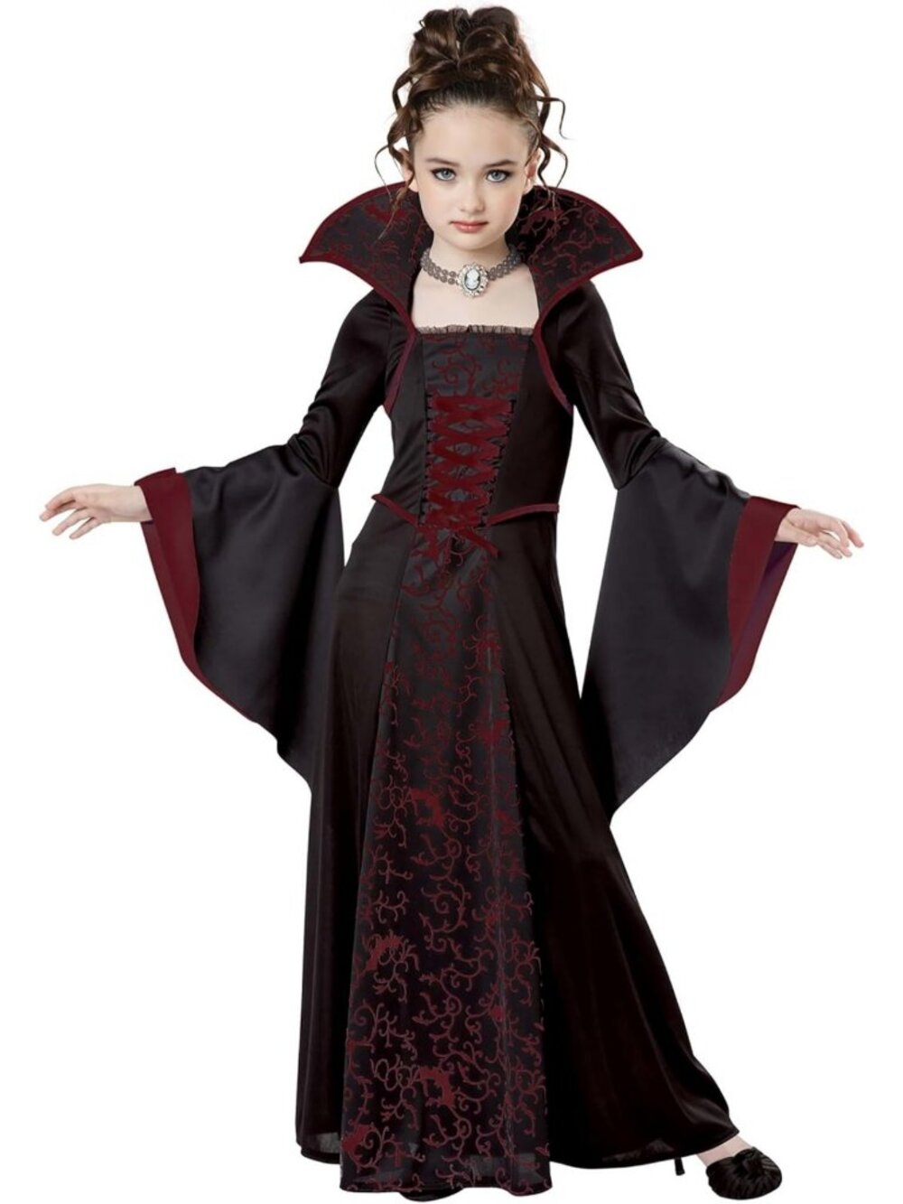 Medium Child Royal Vampire Costume - Spooky Halloween Outfit for Kids
